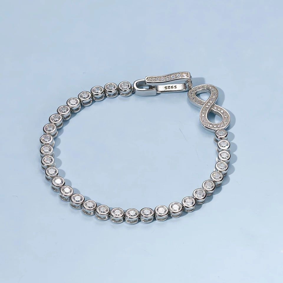 Infinity Tennis Bracelet