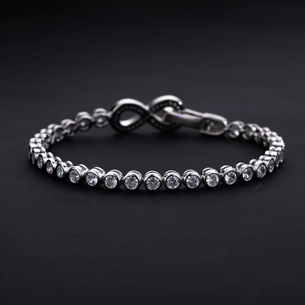 Infinity Tennis Bracelet